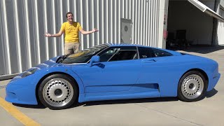 The Bugatti EB110 Is the UltraRare UltraQuirky 1990s Bugatti [upl. by Dowell653]