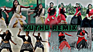 Kuthu song 💕 Remix dance 🥰Tamil Remix 🤩Ransan creations 🔥 [upl. by Bernt]