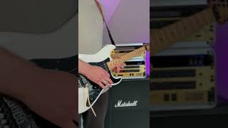 The Writing on the Wall  Iron Maiden  Adrian Smith Solo Cover Live Variation [upl. by Elysia753]