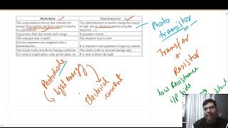 Difference between photodiode and phototransistor 16 [upl. by Anivlac]