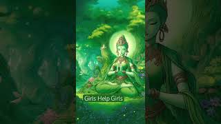 Green Tara mantra  Wish fulfillment  message from the universe girlpower ommeditaion chanting [upl. by Anoiuq]