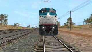 Trainz Railroad Simulator 2006  Ditch Lights [upl. by Wheeler528]