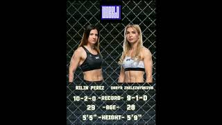 👊 ufcparis ▫Ailín Pérez vs Darya Zheleznyakova WoBBLD MMA Picks [upl. by Nakeber]