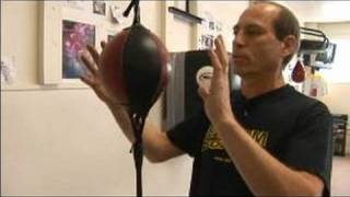 Boxing Training Equipment  Using Double End Bags in a Boxing Gym [upl. by Wanfried]