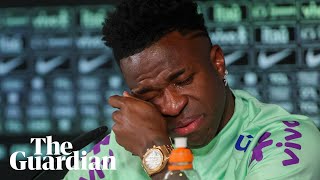 Vinícius Júnior breaks down in tears discussing racism I have to keep fighting [upl. by Amzaj321]