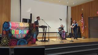 Lahey Celebrates Hispanic Heritage Month with the Clave and Blues Trio Band [upl. by Malarkey]