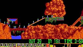 Lemmings  Tricky Level 28 [upl. by Toffic]