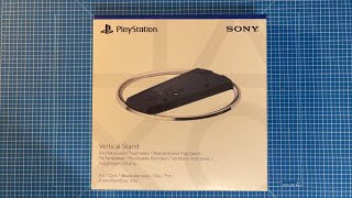 PlayStation 5 Pro Vertical Stand Sleek and Sturdy Accessory Unboxing [upl. by Arianie]