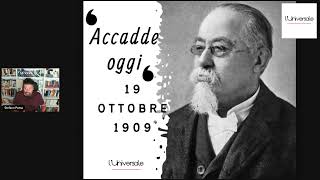 Accadde oggi 19 ottobre 1909 Morte di Cesare Lombroso [upl. by Zechariah725]