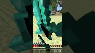 Minecraft PvP bedrock edition in java edition shorts youtubeshorts freefire gaming [upl. by Maxey]