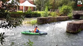 Testing my Intex Challenger K1 Kayak [upl. by Mahala300]