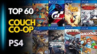 TOP 60 BEST COUCH COOP GAMES FOR PS4 [upl. by Xerxes]