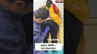 TAILBONE  Chiropractic treatment in Delhi  Dr Varun  Call  9313047251 delhi india haryana [upl. by Ronyam]