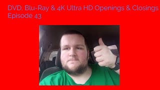 DVD BluRay amp 4K Ultra HD Openings amp Closings Episode 43 [upl. by Pennie]