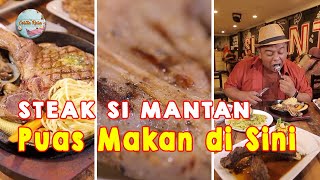 Makan Steak di Bandung Jangan Lewatkan Steak Simantan Dijamin Puas [upl. by Bezanson839]