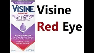 Visine Red Eye Total Comfort MultiSymptom Eye Drops [upl. by Samella]