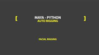 Maya Python  Facial Rigging  Part IV  Creating Controllers [upl. by Gerrilee861]