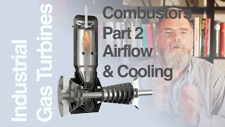 Industrial Gas Turbine Combustors Part 2 Single Burner Silo Combustion Airflow and Cooling [upl. by Bander130]