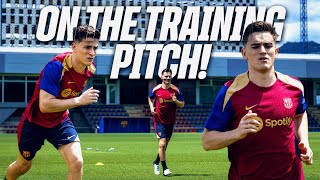 GAVI TRAINS AT THE CIUTAT ESPORTIVA Recovery Process  FC Barcelona 🔵🔴 [upl. by Nnairak]