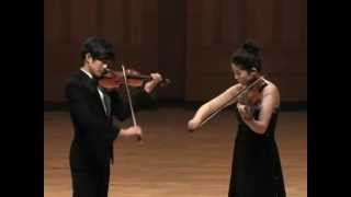 Passacaglia for Violin and Viola Halvorsen Johan Hayang Park하양 비올라 [upl. by Zebapda40]