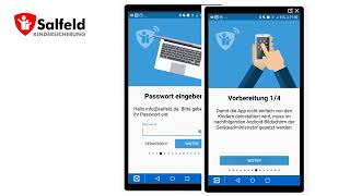 Salfeld Kindersicherung Installation der App auf dem KinderHandy [upl. by Lenod]