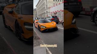 Mclaren 765LT  Loud Exhaust Sound 🔥 McLaren trending shorts automobile switzerland cartok [upl. by Naols]