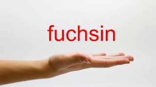 How to Pronounce fuchsin  American English [upl. by Anikahs441]