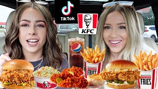 TikTok KFC NASHVILLE Hot Chicken Tenders KFC Mukbang [upl. by Sanchez]