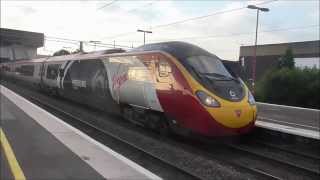 Alstom Pendolino at Birmingham Airport Friday 20614 [upl. by Dey]