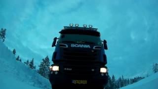 Winter trucking in Northern Scandinavia Vol 5 [upl. by Cass868]