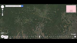 Deforestation Time Lapse of the Mato Grosso Amazon [upl. by Jacquetta]