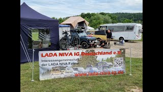 Mit der Lada Niva IG im Mammutpark  Impressionen aus dem Fahrerlager 2024 [upl. by Seema]