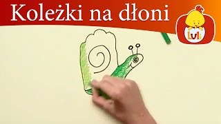 Koleżki na dłoni  Ślimak i konik dla dzieci Luli TV  Videos for babies [upl. by Annol]