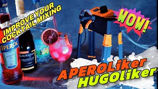 APEROLiker  HUGOliker Promo Video  COCKTAIL MIXER [upl. by Elyrpa]