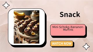 MiniSchokoBananenMuffins [upl. by Chappie]