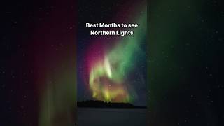 Best Time to see Northern lights in Finland Norway Tromsø amp Sweden  Check description for detail [upl. by Hoes]