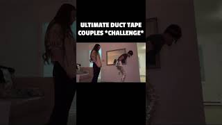 DUCT TAPE ESCAPE CHALLENGE hilarious couple challenge [upl. by Arbma11]