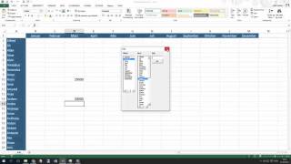 Excel på norsk Makro kurs 6  Listbox [upl. by Lyrehs588]