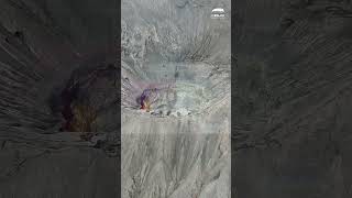 drone inspeksi di gunung bromo shortsindonesia shorts dronedji drones drone [upl. by Orgalim]