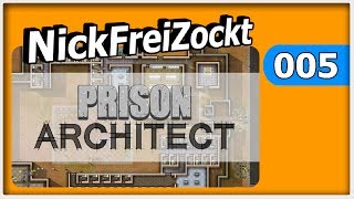 Prison Architect 005  Visitation und Workshop  Lets Play  deutsch  Alpha 21 [upl. by Madaih244]