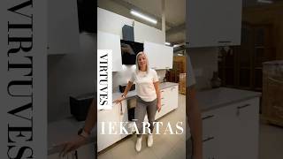 Virtuves iekārtas skandinavs virtuve кухня kitchen [upl. by Yrtua]