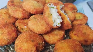 Croquettes de pomme de terre au thon et fromage meilleur recette facile et réussie [upl. by Alikam474]