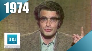 Alain Krivine  Campagne présidentielle 1974  Archive INA [upl. by Alraep]