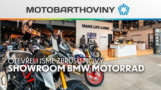 Otevřeli jsme zbrusu nový salon BMW Motorrad  MOTOBARTHOVINY [upl. by Konstanze712]