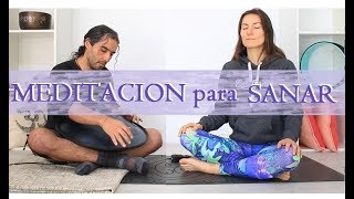 Meditación para sanar cuerpo emociones elevar vibraciones y abrir corazon  MalovaElena [upl. by Anailuj]