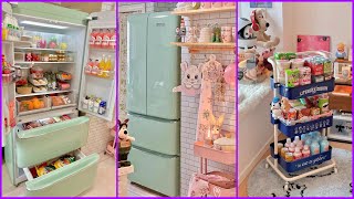 Refrigerator Organization🎀  Satisfying Ref Clean And Restocking With Chinsun✨ [upl. by Margret]