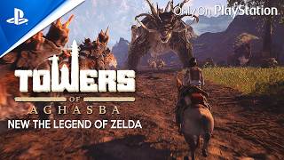 TOWERS OF AGHASBA 15 Minutes Gameplay Preview  PS5 EXCLUSIVE NEW ZELDA in Unreal Engine 55 [upl. by Jeanne]