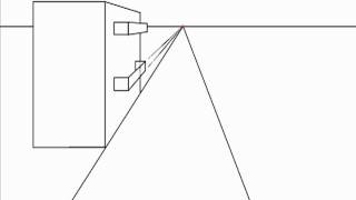 Drawing balconies in onepoint perspective [upl. by Leuams]