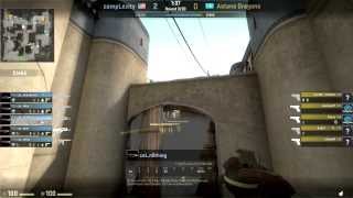 compLexity vs Astana Dragons Dreamhack Winter 2013 game 2 dust2 [upl. by Kelsy]