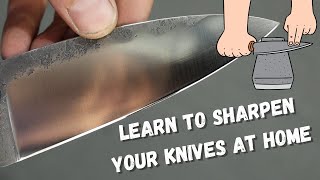 Sharpening Your Knives Using Diamond Stones  Everything You Need to Get Started [upl. by Millisent]